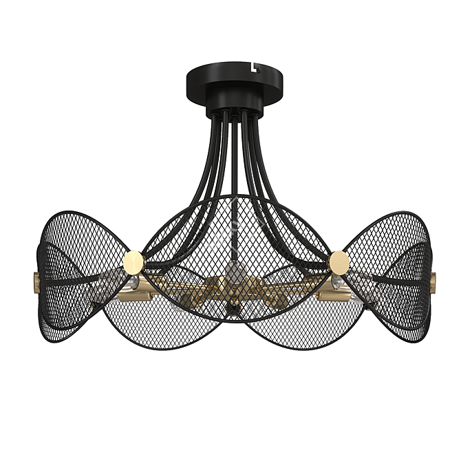 F-PROMO Pendant Chandelier 640mm Diameter 3D model image 1