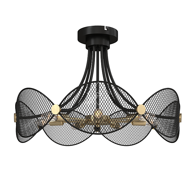 F-PROMO Pendant Chandelier 640mm Diameter 3D model image 2