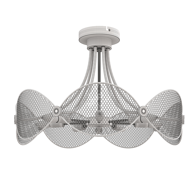 F-PROMO Pendant Chandelier 640mm Diameter 3D model image 3