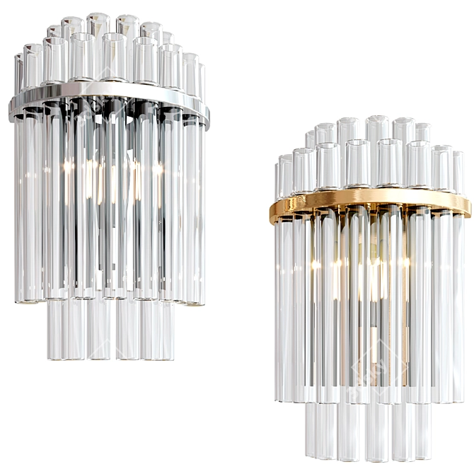 Chapman & Myers Beckett Sconce 3D model image 1