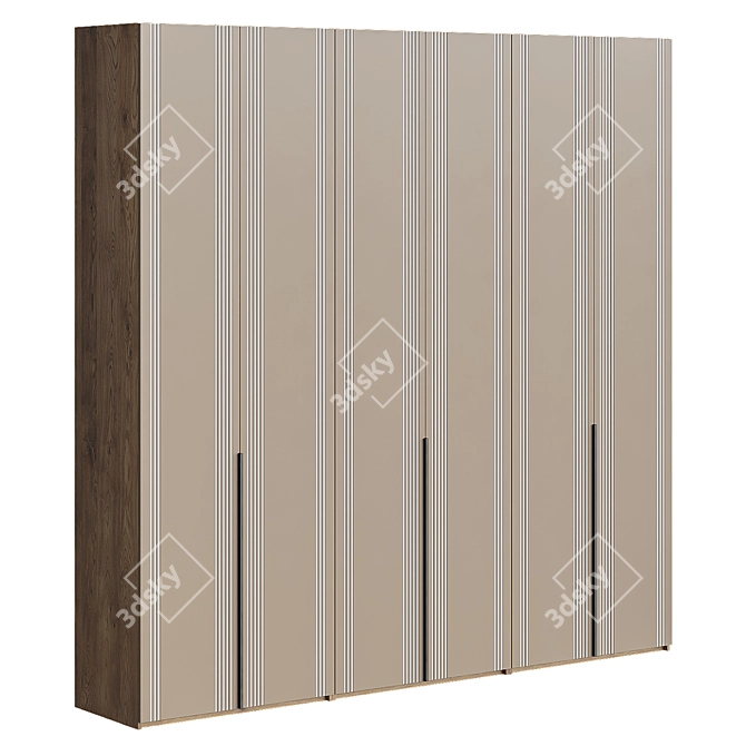 Monblan P6h Wardrobe Cabinet 3D model image 2