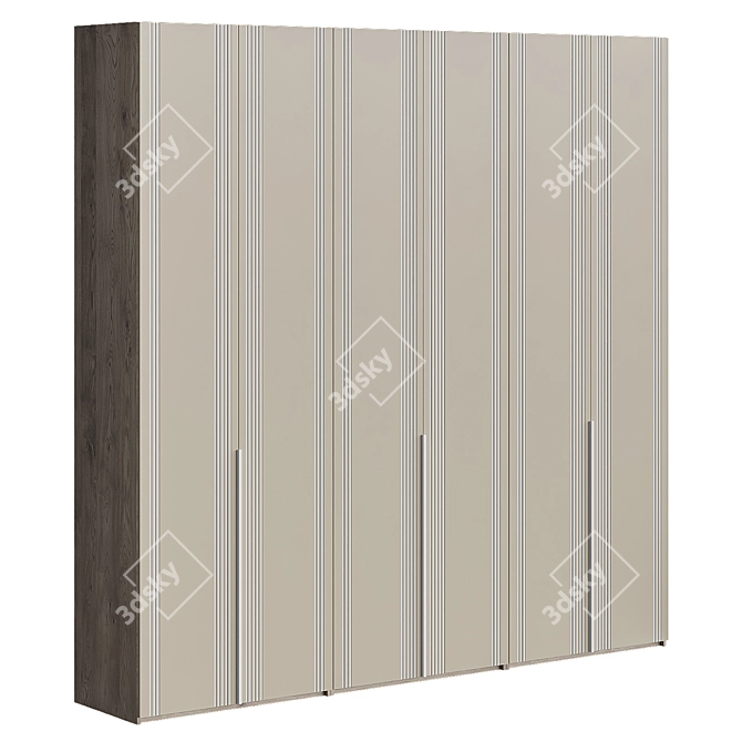 Monblan P6h Wardrobe Cabinet 3D model image 3