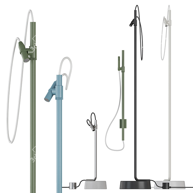 Ingiro Outdoor Shower | Versatile and Ergonomic 3D model image 1