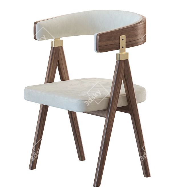 Modern Contemporary Armchair by Floyd 3D model image 1