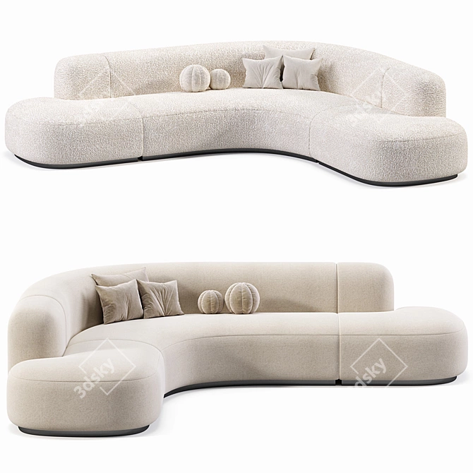 Luxury Modern Sofa BJORN 2015 3D model image 1