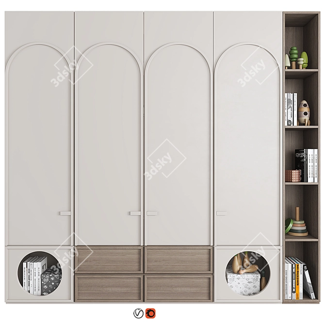 Modern Furniture Set 2013 3D model image 1