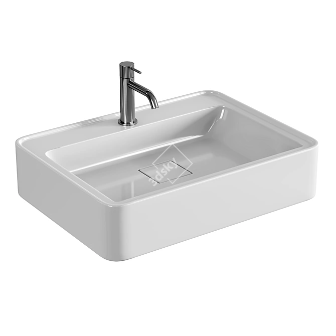 Moroccan Style Wash Basins 3D model image 2