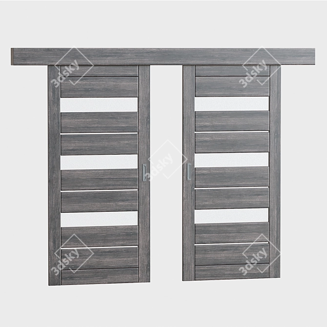 Modern 2016 Sliding Doors Kit 3D model image 4