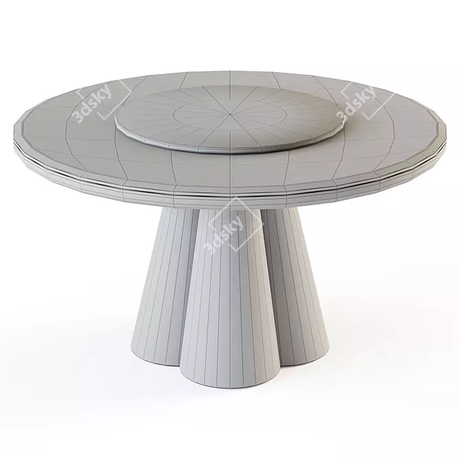 CEPPI GEO Round Tables 3D model image 3