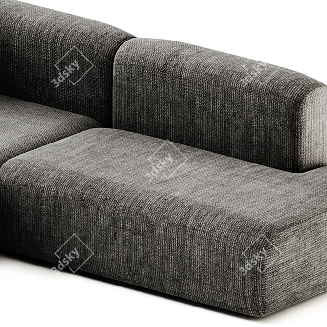 Modern Hay Mags Sofa Set 3D model image 4
