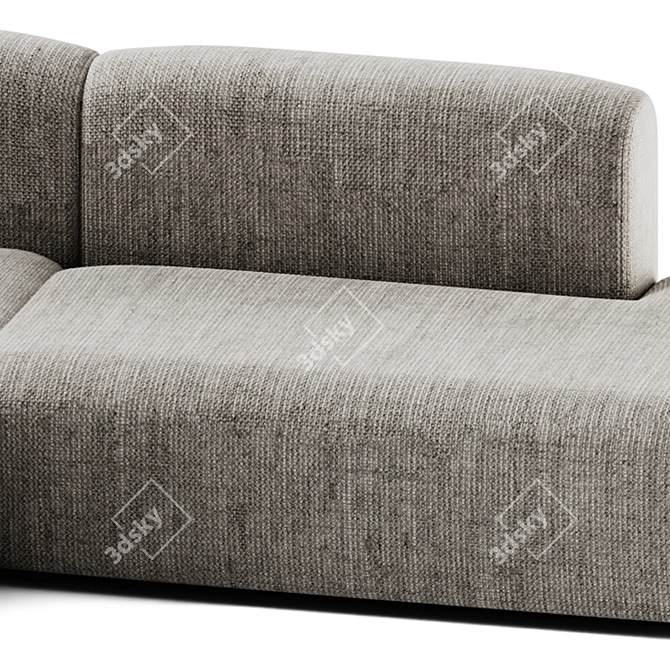 Modern Hay Mags Sofa Set 3D model image 5