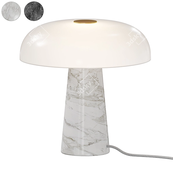 Nordlux Glossy Table Lamp 3D model image 1