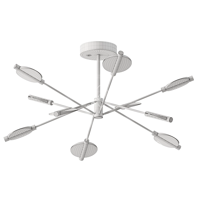 Design Lamps Modern Millimeters Pace 3D model image 2