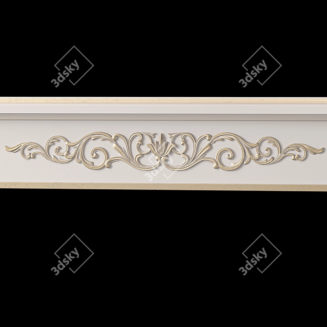 Luxury Versace Home Vanitas Console 3D model image 2