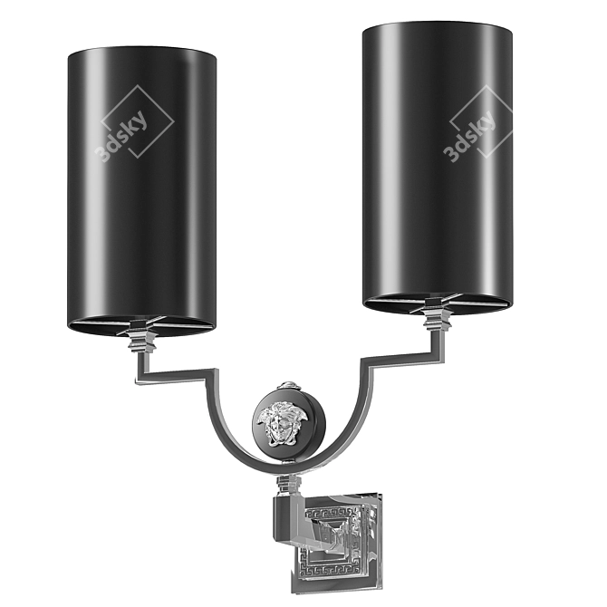 Luxury Versace Via Gesu Wall Lamp 3D model image 1
