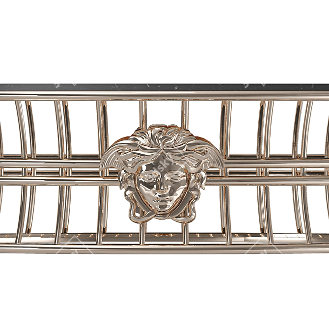Luxury Versace Medusa Coffee Table 3D model image 2