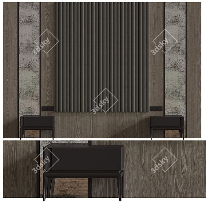Wall Decor Composition 65 3D model image 2