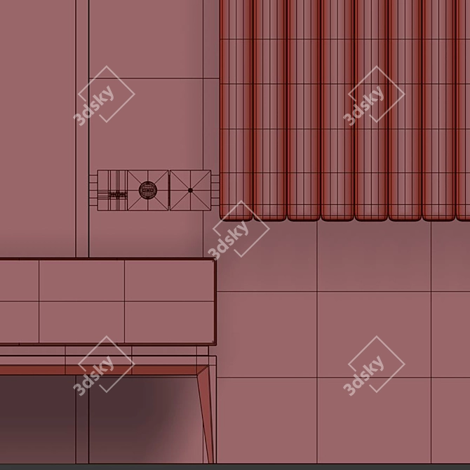 Wall Decor Composition 65 3D model image 4