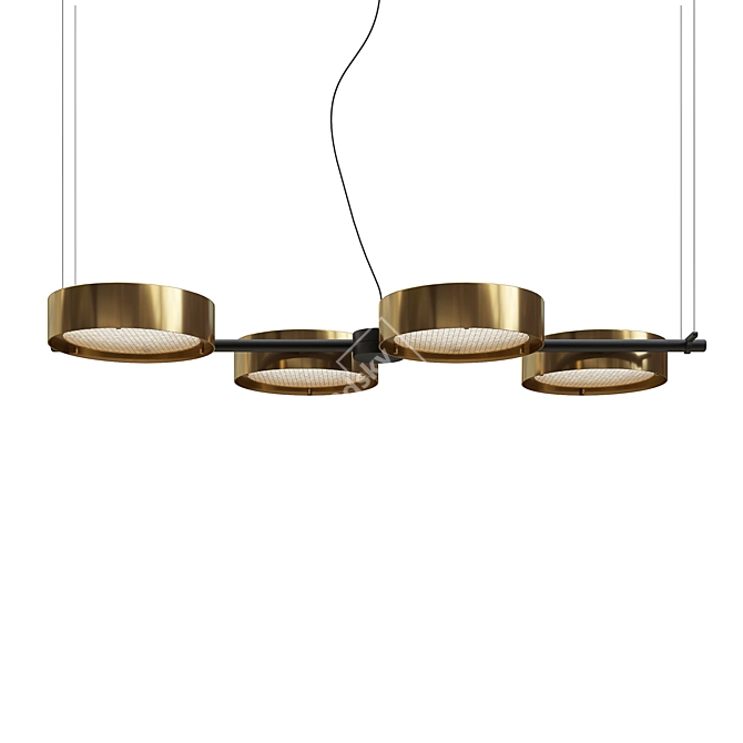 Elegant Oluce Berlin Lighting Fixture 3D model image 3