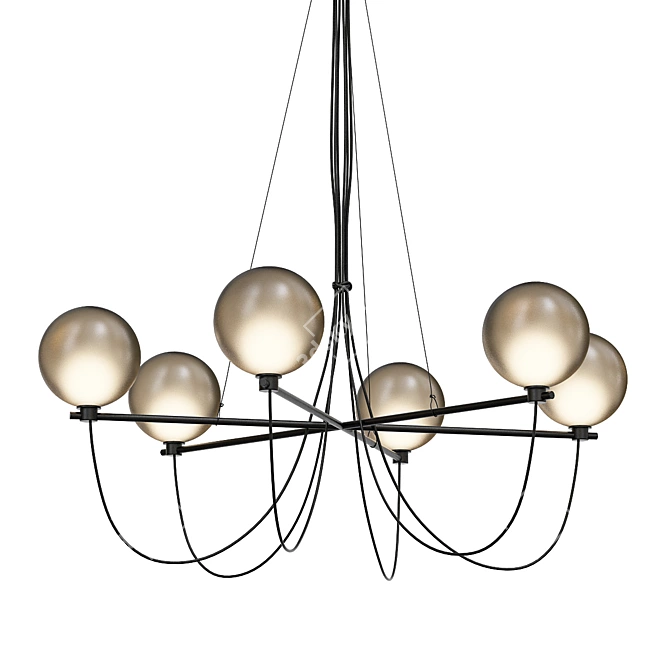 ELEGY Chandelier by ImperiumLoft 3D model image 1