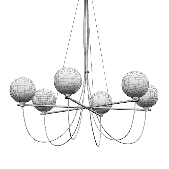ELEGY Chandelier by ImperiumLoft 3D model image 2