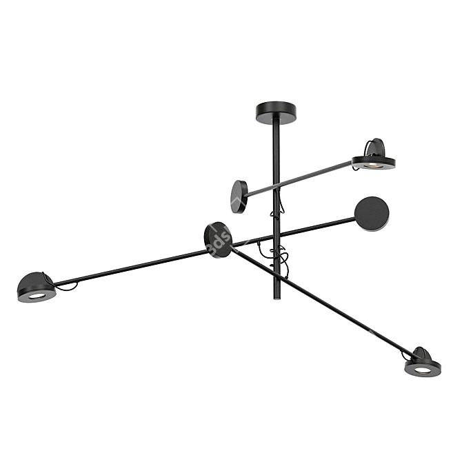 ImperiumLoft FLICK Pendant Chandelier 3D model image 1