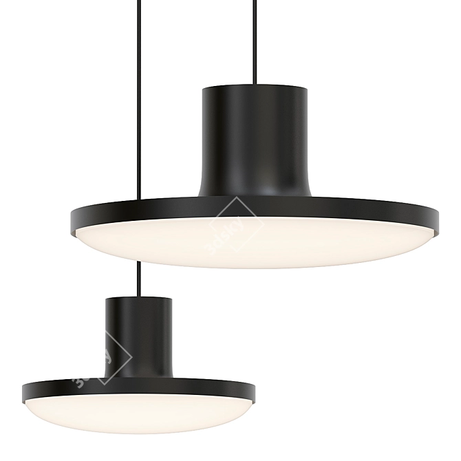 Illuminating HENRI Pendant Light 3D model image 1