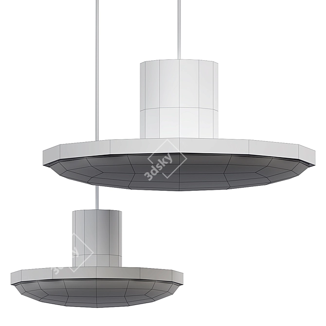 Illuminating HENRI Pendant Light 3D model image 4