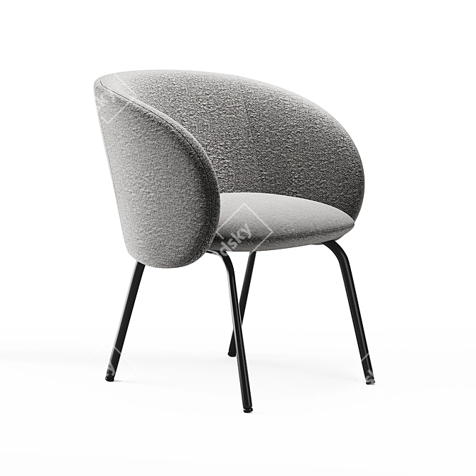 Nebula Seat Trio Collection 3D model image 3