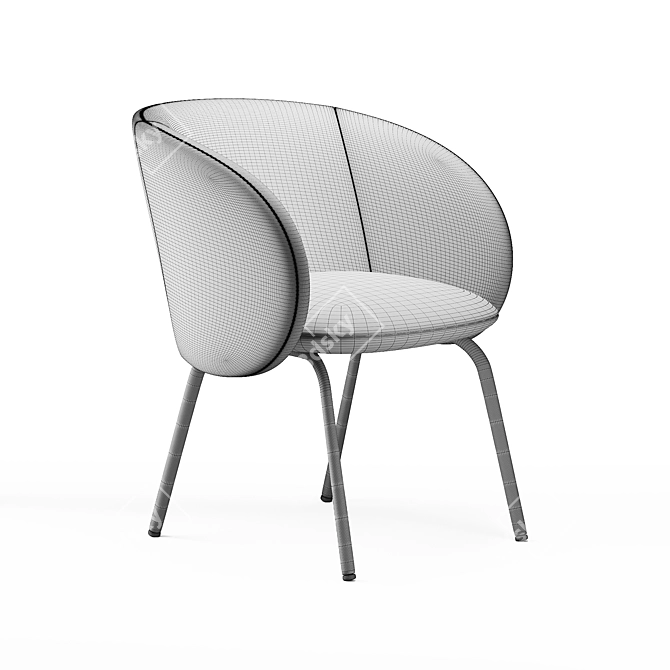 Nebula Seat Trio Collection 3D model image 4