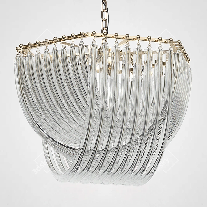 ImperiumLoft Hanging Chandelier FLOW 3D model image 2