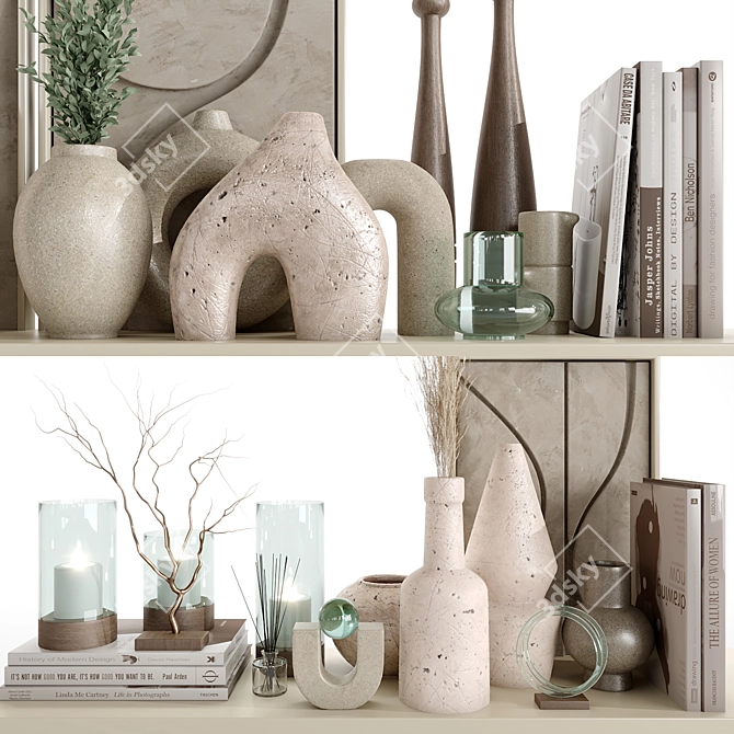  High-Quality Decorative Set Model 3D model image 5