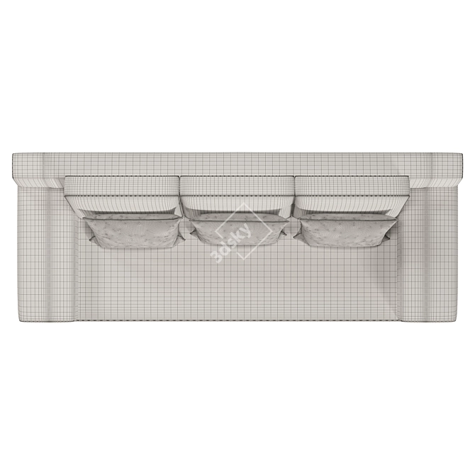 Luxury Belleme Sofa 3D Model 3D model image 4