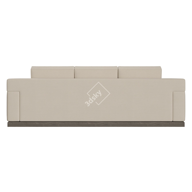 Luxury Belleme Sofa 3D Model 3D model image 5