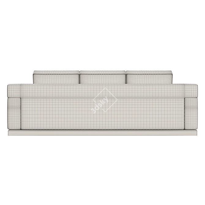 Luxury Belleme Sofa 3D Model 3D model image 6