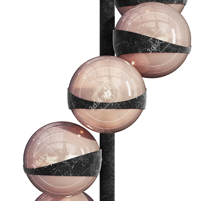 Kaira Suspension Lamp Collection 3D model image 5