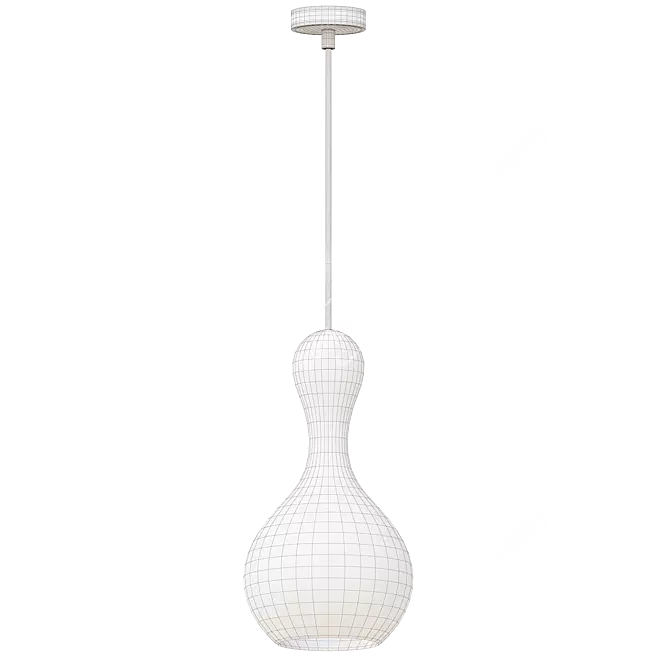Modern Karti Pendant Light Fixtures 3D model image 2