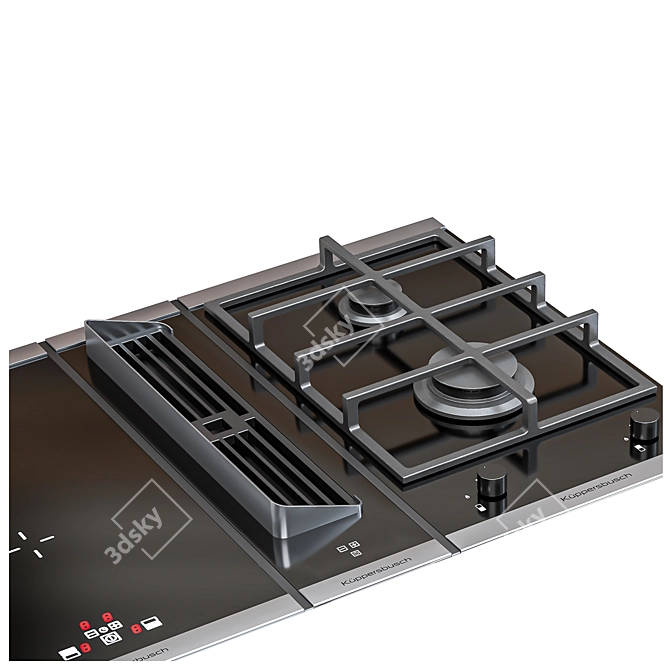 Luxury Kitchen Appliance Set 3D model image 5