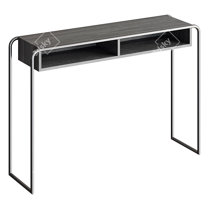 Stylish Thonet B 108 Console 3D model image 1