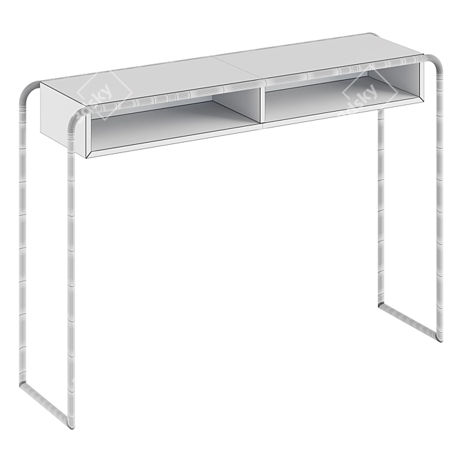 Stylish Thonet B 108 Console 3D model image 3