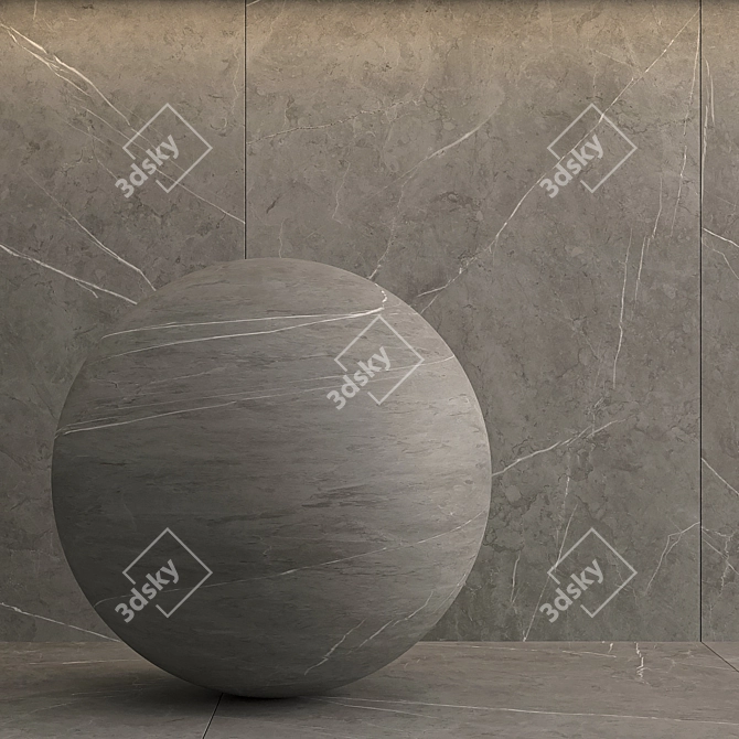 Laminam Collection of 17 Gray Textures 3D model image 6