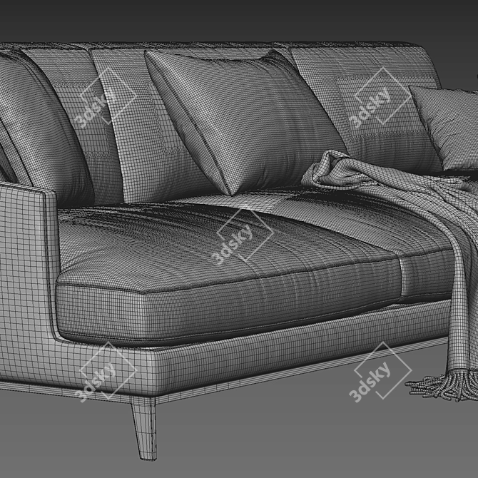 Modern Poliform Bellport Sofa Model 3D model image 3