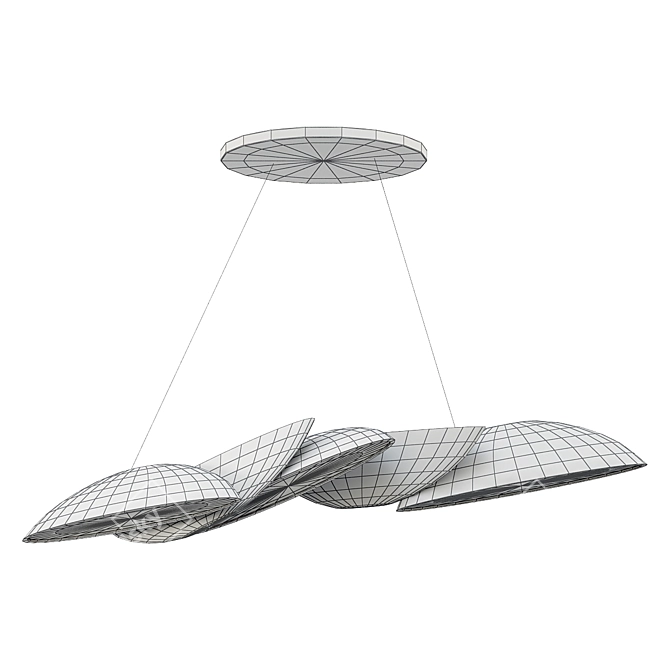 Modern Forms Sydney LED Suspension 3D model image 3