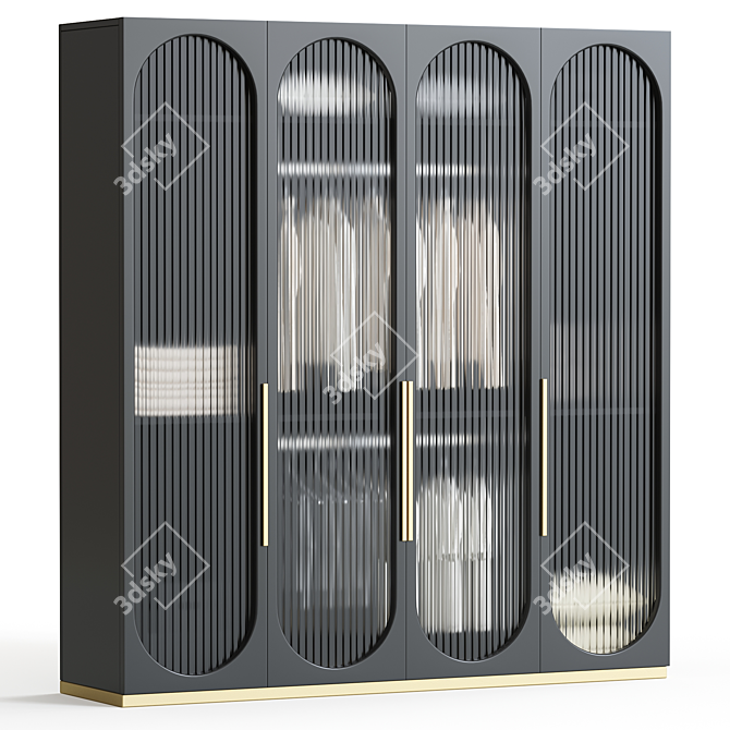 Versatile Modern Furniture Composition 53 3D model image 1