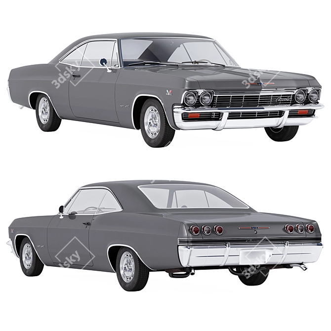 Chevrolet Impala 1965 3D Models 3D model image 1