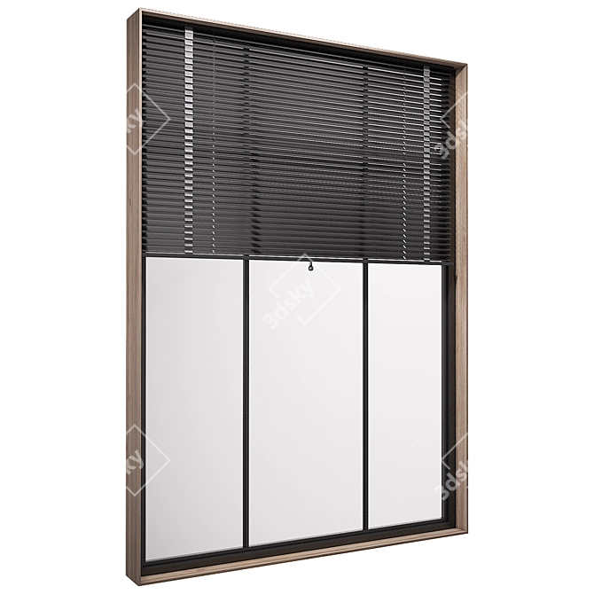 Sleek Modern Windows Design 3D model image 5