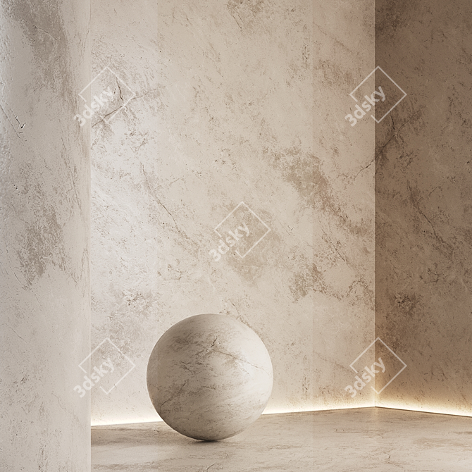 Seamless Marble Texture Pack 3D model image 4