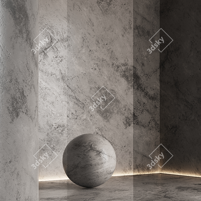 Seamless Marble Texture Pack 3D model image 6