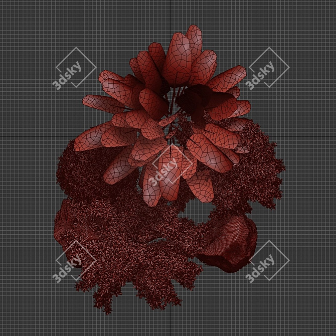 Outdoor Plants Collection Vol.233 3D model image 6