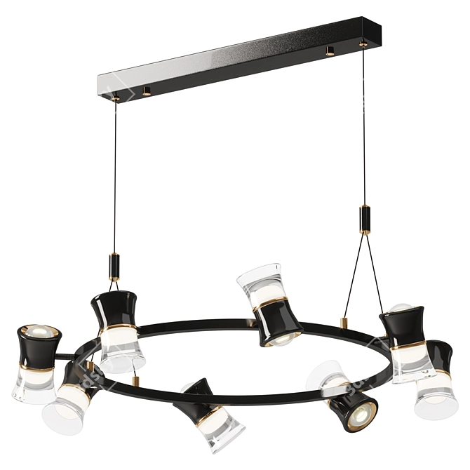 Modern Design Lamp MEDVIN 3D model image 1